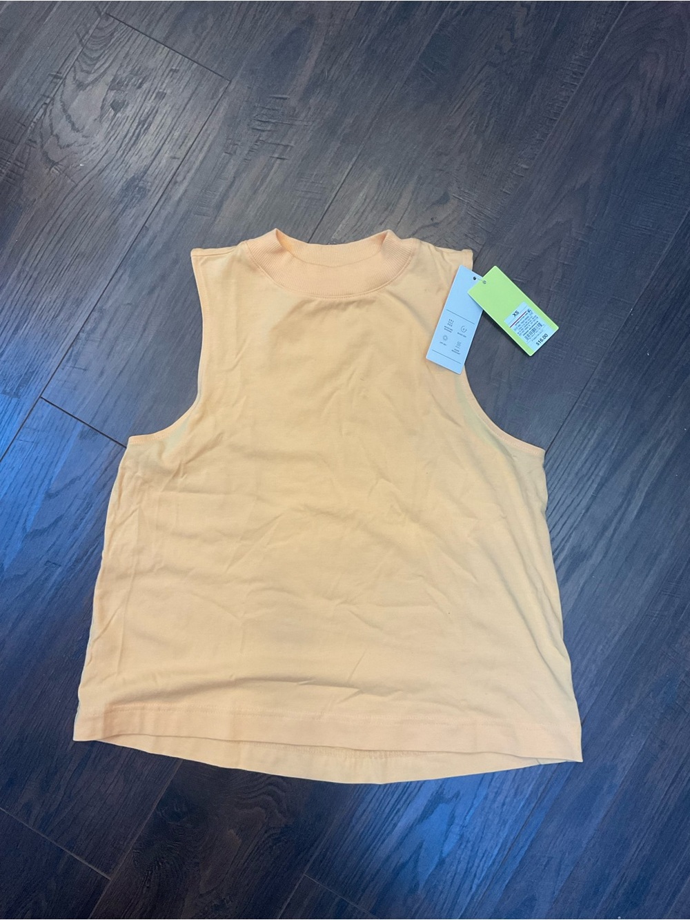 all in motion Peach High-Neck Sleeveless Tank
